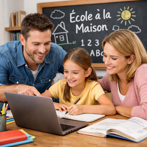 Ecole à la maison